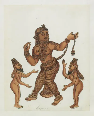 Paintings From The Chidambaram Shrine Pl 086