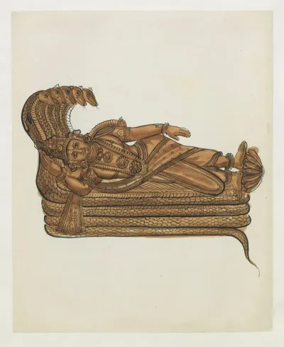 Paintings From The Chidambaram Shrine Pl 093