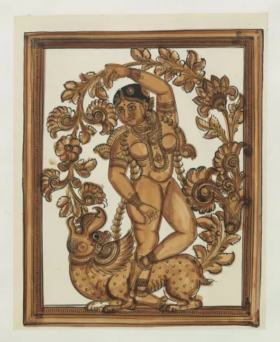 Paintings From The Chidambaram Shrine Pl 098