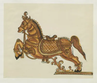 Paintings From The Chidambaram Shrine Pl 108