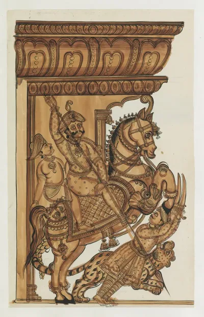 Paintings From The Chidambaram Shrine Pl 111
