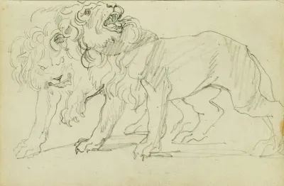 Pair Of Lions