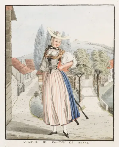 Paisanne Du Canton De Berne