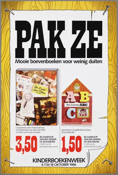 Pak Ze Mooie Boevenboeken Voor Weinig Duiten Kinderboekenweek 8 18 Oktober 1986