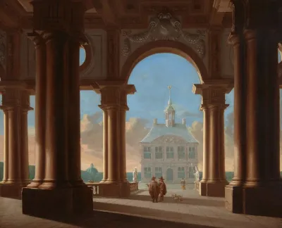 Palace Entrance Architectural Study