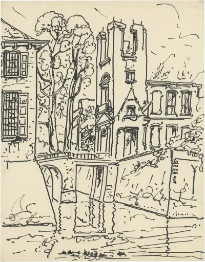 Palladio Bomen En Gracht
