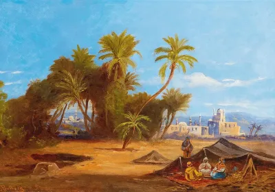 Palm Woodland Near Cairo