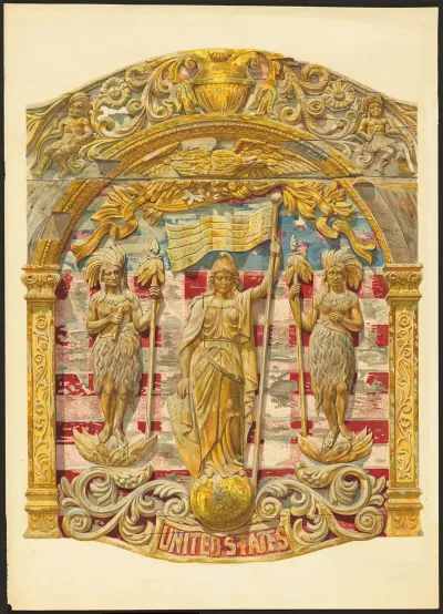 Panel From Circus Wagon