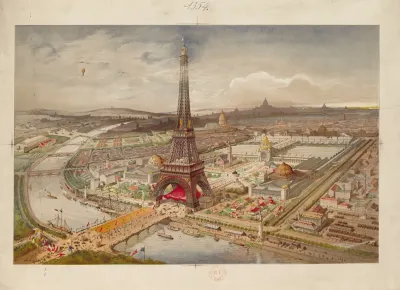 Panorama De Lexposition Universelle De 1889