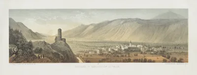 Panorama De Martigny Cton Du Valais