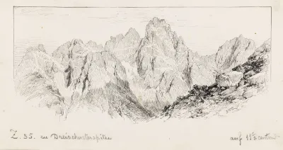 Panorama Der Dreischusterspitze