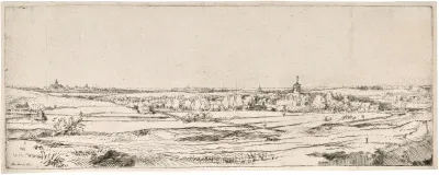 Panorama Near Bloemendael Showing The Saxenburg Estate The Goldweighers Field