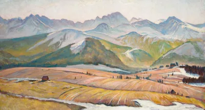 Panorama Of The Tatra Mountains 2