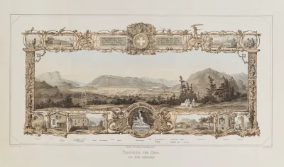 Panorama Von Stans Vom Huobli Aufgenommen