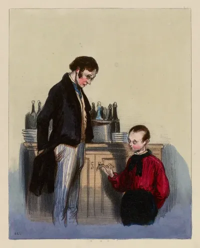 Papa Empeche Donc Francoise De Se Moquer Toujours De Moi Parceque Je Lui Dis Que Monsieur Ward A Montre Langlais A M