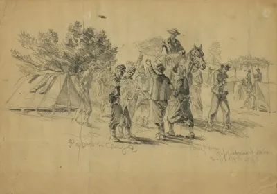 Papers In Camp Campmen Rappahannock Station