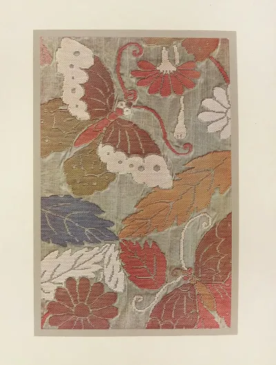 Papillons Et Feuillages