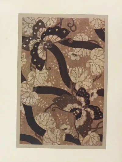 Papillons Et Feuilles Dornement
