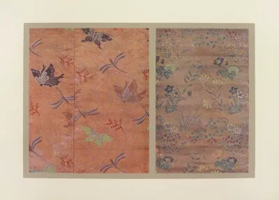 Papillons Et Fleurs Diverses