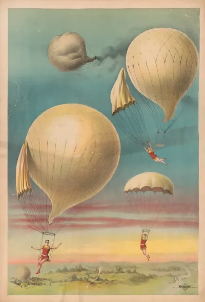Parachuting From Balloons 2