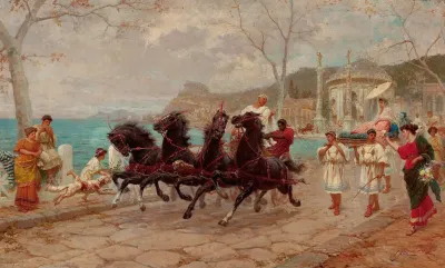 Parade Scene Rome