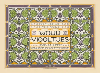 Parfumerie Hygienique Woud Viooltjes Jean Mulder Koningsplein Amsterdam