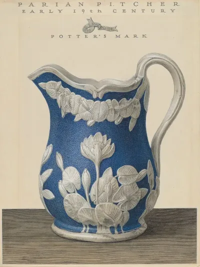 Parian Pitcher