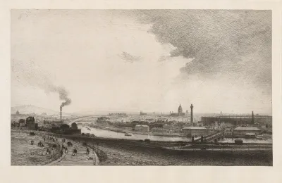 Paris In 1867 View From The Trocadero