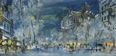 Paris In Winter 2