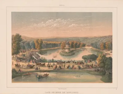 Paris Lacs Du Bois De Boulogne