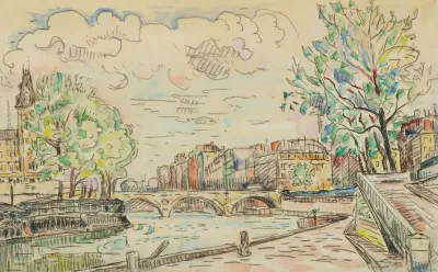Paris Le Pont Louis Philippe