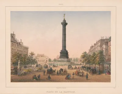 Paris Place De La Bastille