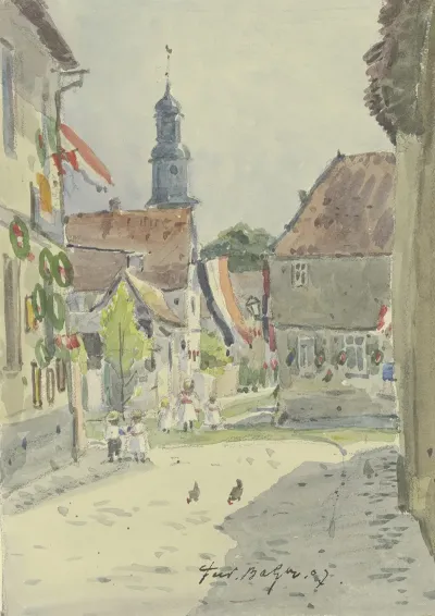 Parish Fair In Rockenhausen