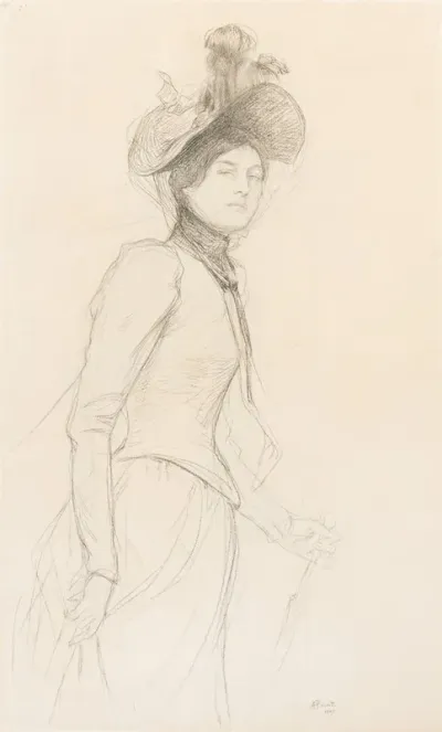 Parisienne Portrait Of Helene Linder