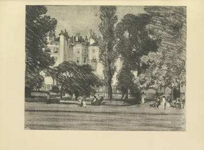 Park Lane From The Park