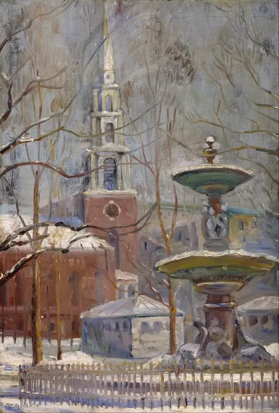 Park Street At Boston Commons