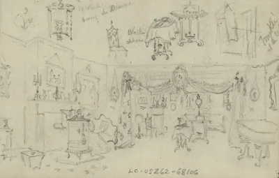 Parlor Abraham Lincoln Home Springfield Illinois