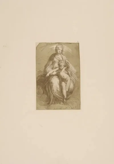 Parmigianino Madonna And Child
