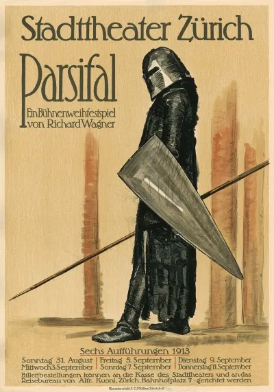 Parsifal Ein Buhnenweihfestspiel Von Richard Wagner Im Stadttheater Zurich