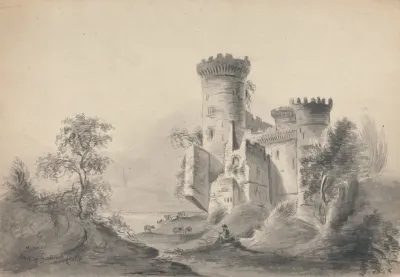 Part Of Goodrich Castle