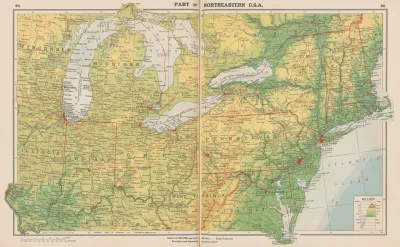 Part Of Northeastern U S A