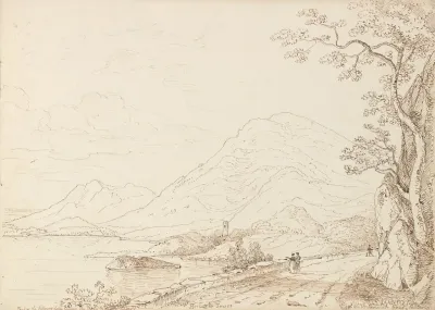 Part Of The Killarney Lake Between The Upper And Lower Lakes