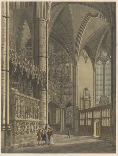 Part Of The Sachristary Leading To The Chapel Of Henry Vii