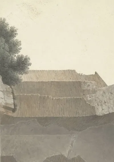 Part Of The Vault Of The Temple Of Minerva Medica In Rome 2