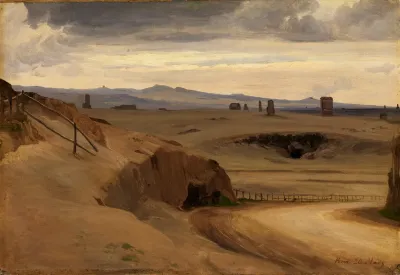 Partie Aus Der Romischen Campagna