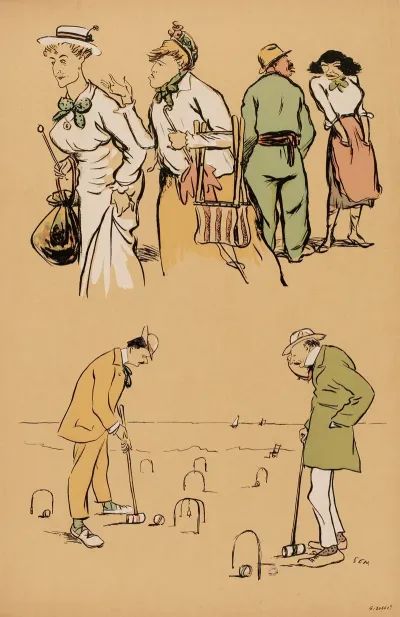 Partie De Croquet