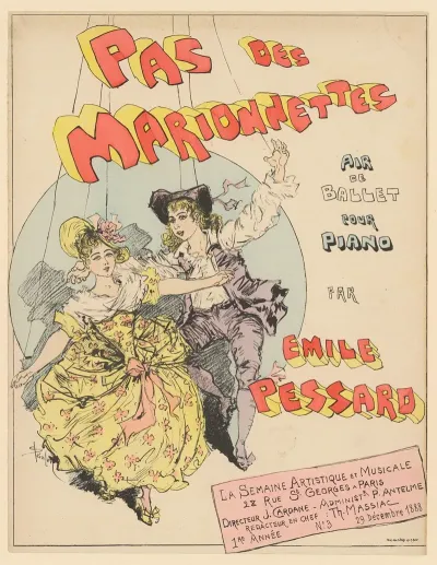 Pas Des Marionnettes Air De Ballet Pour Piano Par Emile Pessard