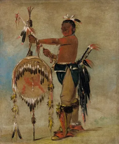 Pash Ee Pa Ho Little Stabbing Chief A Venerable Sauk Chief