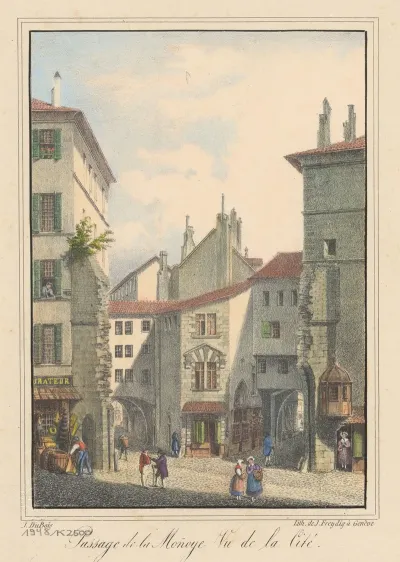 Passage De La Monnoye Vu De La Cite