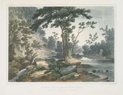 Passaic River Below The Falls